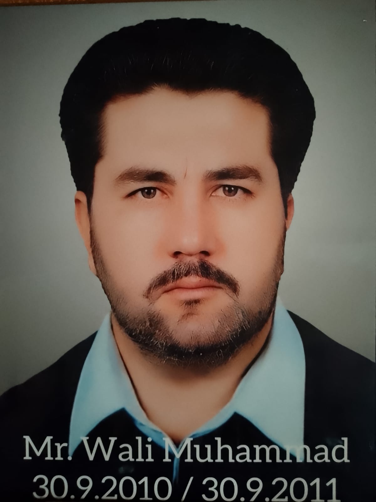 Mr. Wali Muhammad 